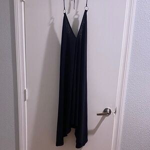 Chic Black Backless Dress